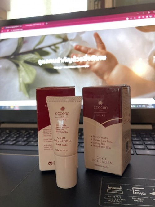 ขออนุญาตรีวิว  COOL COLLAGEN Stretch Marks & Body Shaping 5ml.