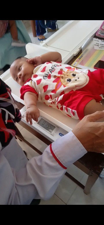 bagaimana menurut bunda, anak 3bln 8kg?