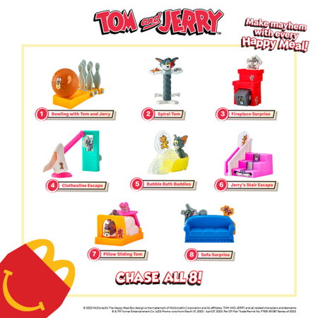 Everyone's favourite cat & mouse are making their return with Happy Meal!