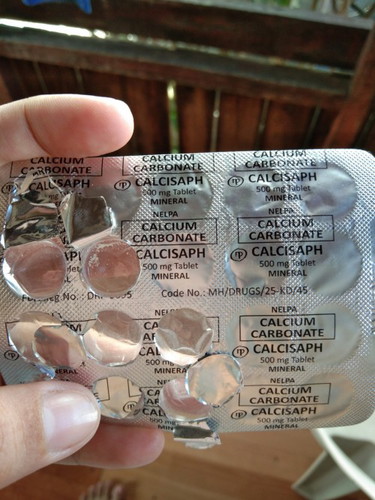 Calcium carbonate calcisaph