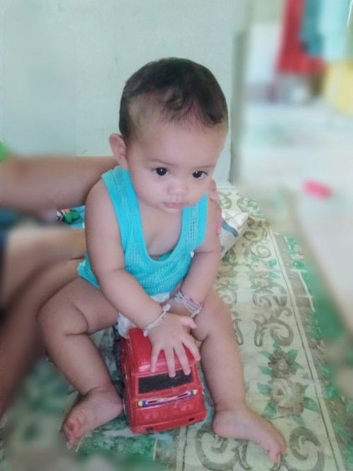 ตอนนี้น้องอายุ 8เดือน 17วัน คนแถวบ้านทักว่าน้องตัวเล็ก ชั่งน้ำหนักล่าสุดวันที่ 11/3/66 น้ำหนัก7.5 กก