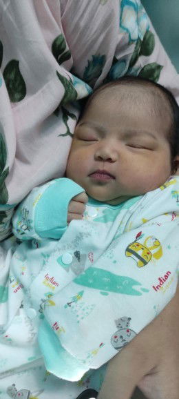 Persalinan SC 3,9kg 1 April