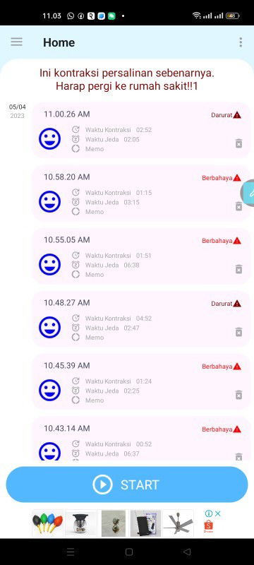 Kapan harus ke bidan/RS???