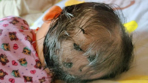 paano maayos ang buhok ni baby na nagka dikit dikit
