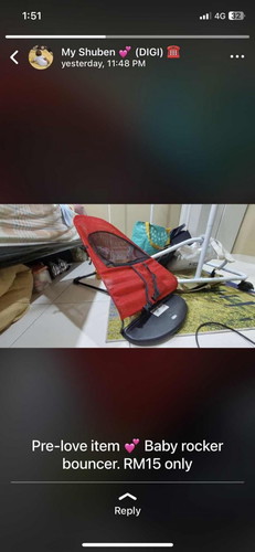 Nak let go murmur je