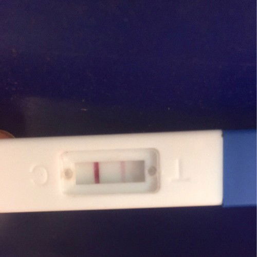 ตรวจเเบบนี้จะท้องไหมคะ