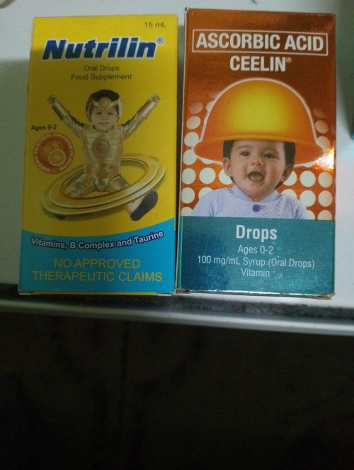 Pwede ko po bang pagsabayin Ang ceelin at nutrilin?2month napo si baby..salamat sa sasagot..😊