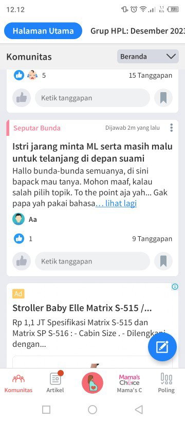 Tolong Bun kalau ketemu akun bapak"atau lelaki segera dilapor kan