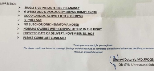 Implantation/spotting