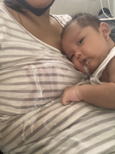 Over feeding newborn