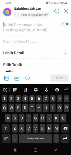 Cara ketik lebih banyak lagi gimana ya?punyaku hanya 100 huruf saja
