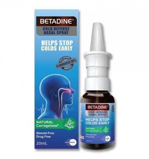 Betadine nasal spray safe for pregnant?