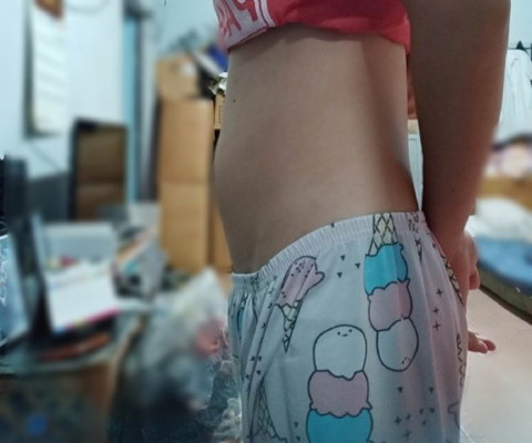 14weeks &4days ang liit ng tiyan