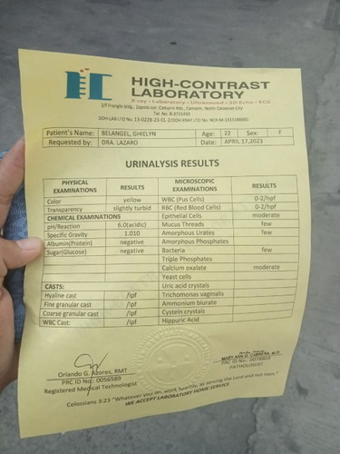 urinalysis