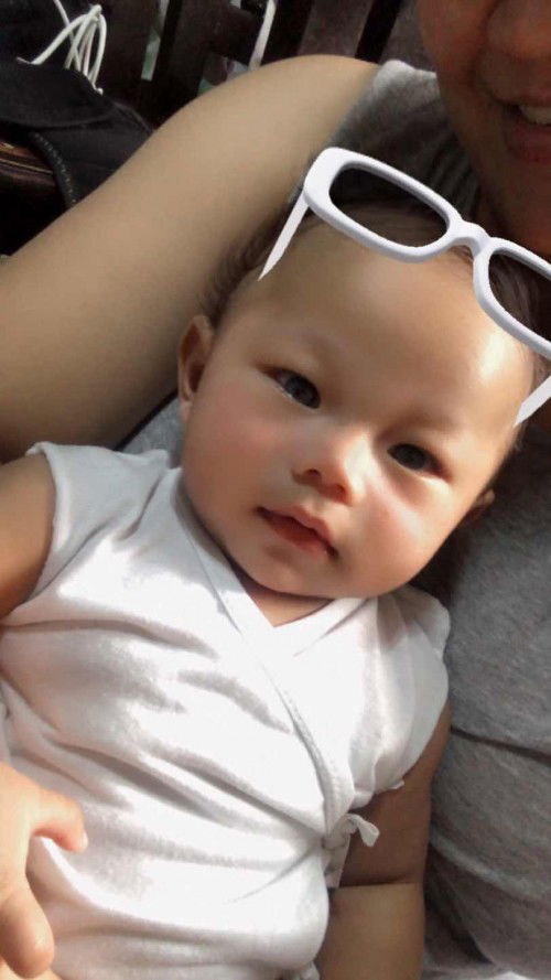 Exclusive breastfed baby