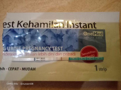 Assalamualaikum bunda mau tannya apakah hasil seperti ini sudah bisa dikatakan hamil