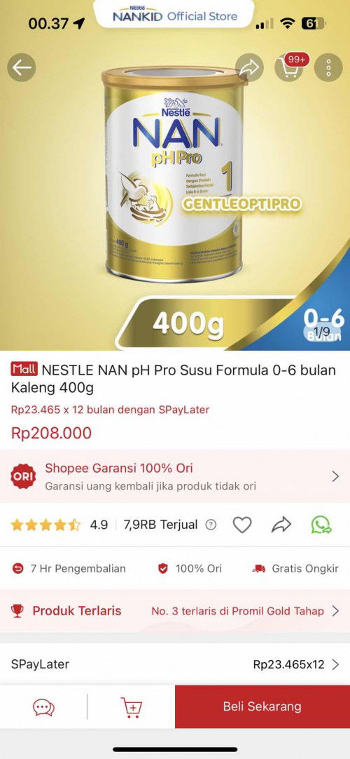 SUSU NAN PH PRO