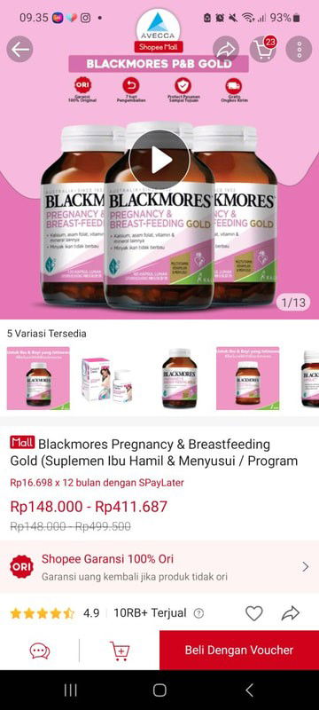 JUAL BLACKMORES