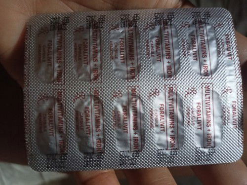 Multivitamins for pregnant
100 Capsules

Ferrous Sulfate + Folic Acid + Vitamin B Complex