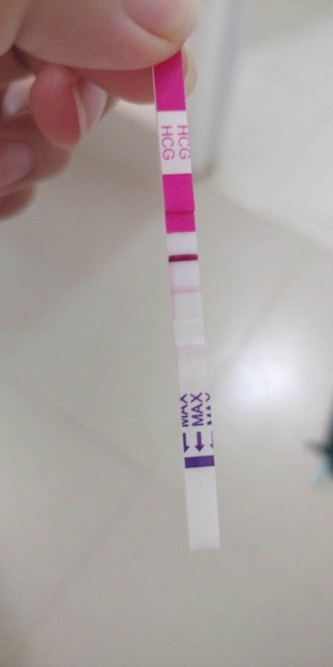 Em còn 5 ngày nữa mới tới kỳ kinh mà thử ra như này liệu có ko ạ
Em đang mong con quá ☺