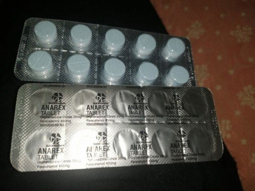 ANAREX TABLET ORPHENADRINE CITRATE PARACETAMOL