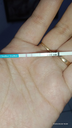 Bun mau tanya dong kalo gini hasilnya apa ya sudah telat mens. Tapi tidak ada tanda mual"