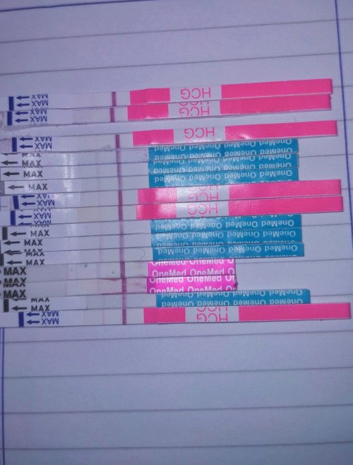 Testpack samar terus