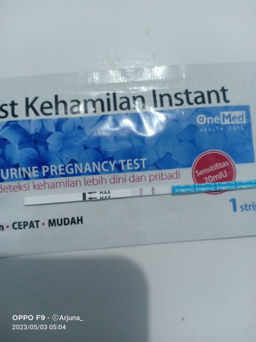 Bun mau tanya,hpht saya 4 April dan skrang tanggal 3 saya tespack garis 2 tebal,apakah positif hamil