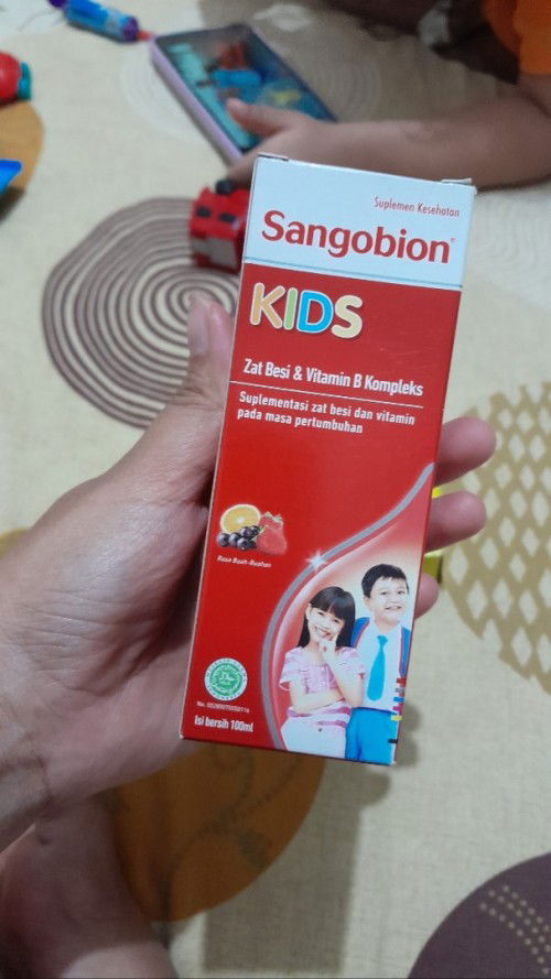 Pemberian sangobion kids, langsung muntah & diare