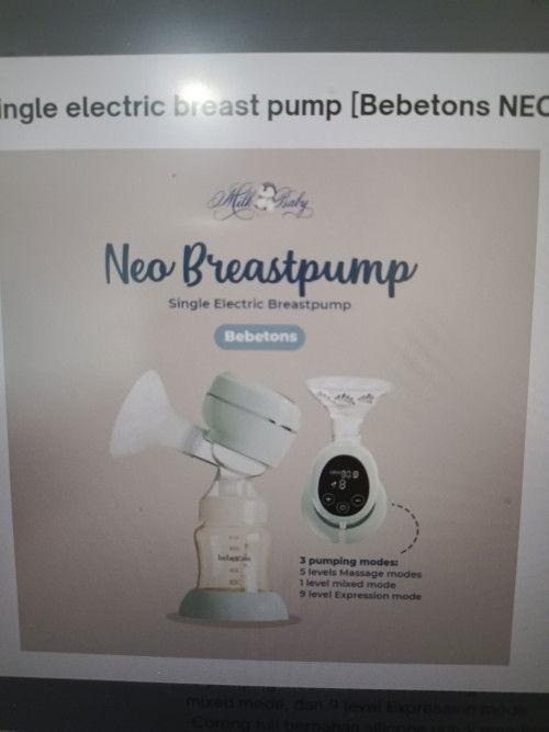 Pompa asi mau aku jual