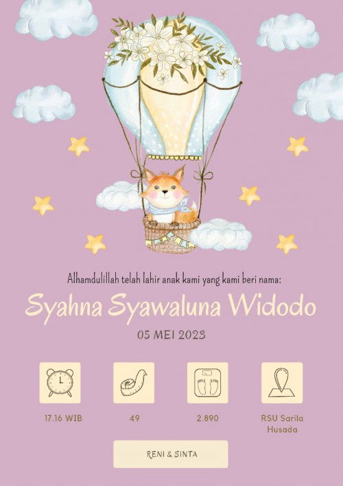 Alhamdulillah sudah launching. di usia 38 minggu 4 hari