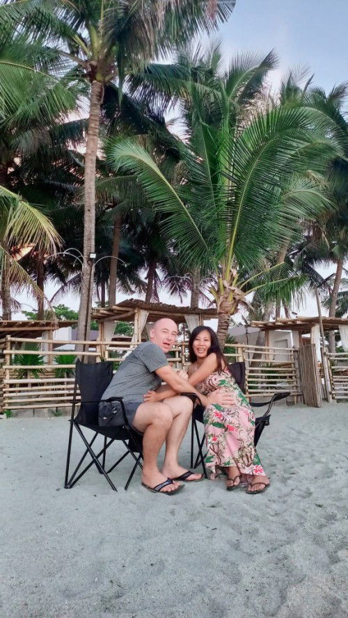 gender reveal SA beach! 👣🏖️