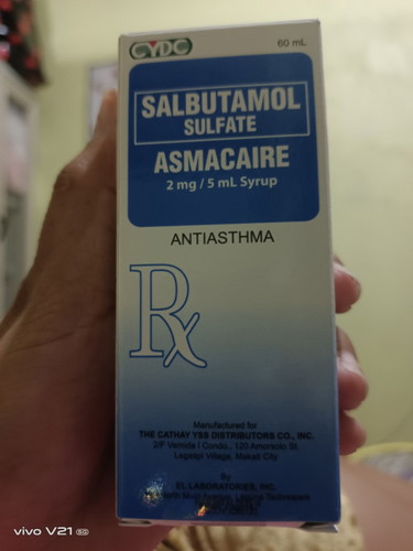 Salbutamol asmacaire