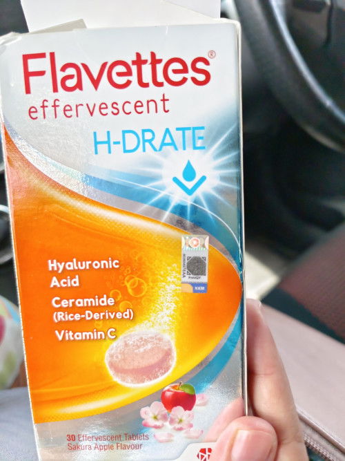 Flavettes effervescent utk ibu menyusu