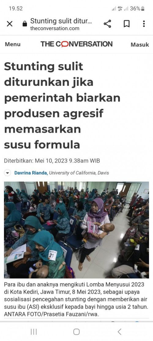 Tanggapannya dong bun sama berita di bawah ini..