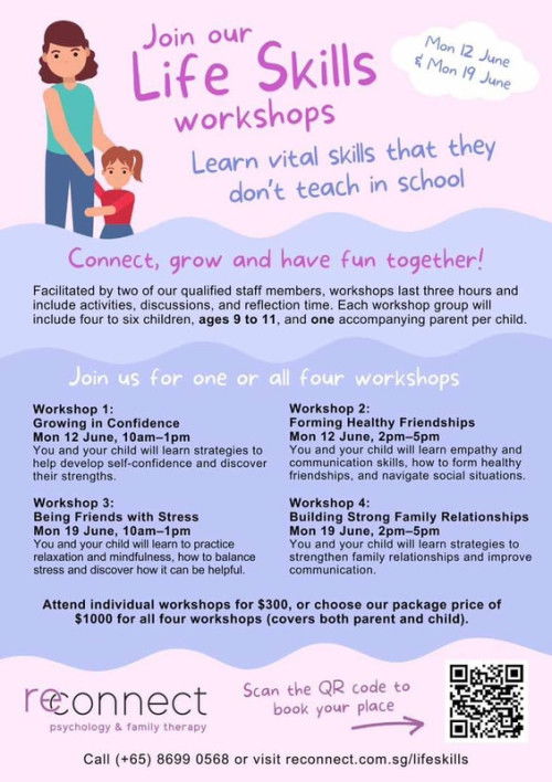 June holiday Parent-Child workshops!