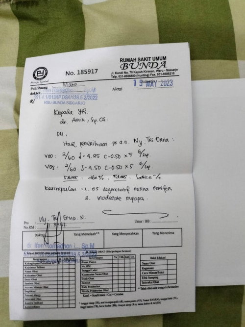 Mata minus apakah bisa lahiran normal?
