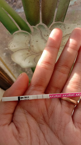 Aku hpht 14 April, hari ini telat 3 hari iseng tes udah jelas garisnya. Ini bener positif kah ?