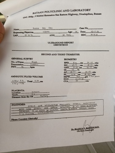 Bat ganun di akma ung age ni baby s size nya.ok lang kaya to nagwoworry poko next week pa checkup ko