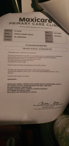 8 weeks 5 days no heart beat. This is my first ultz btw. May pagasa pa kaya magkaheart beat siya?