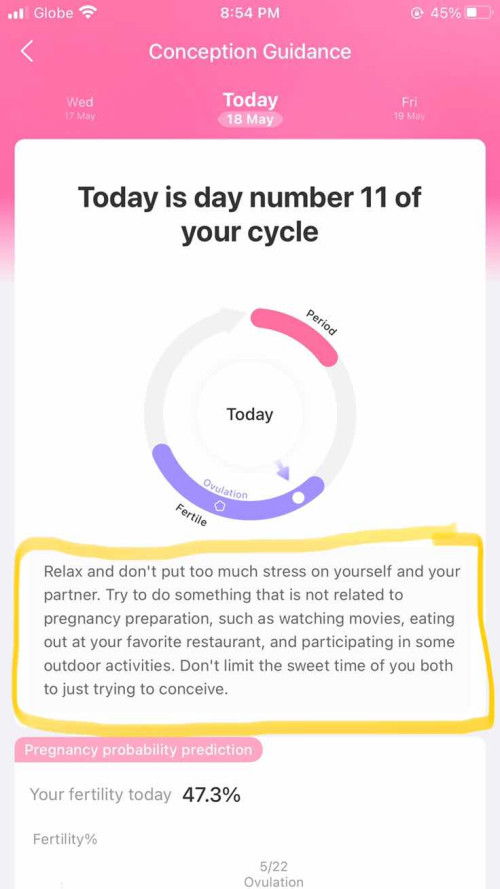 Conception Guide App/ Meet You