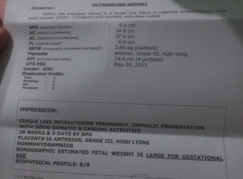 3.8 something pounds si baby