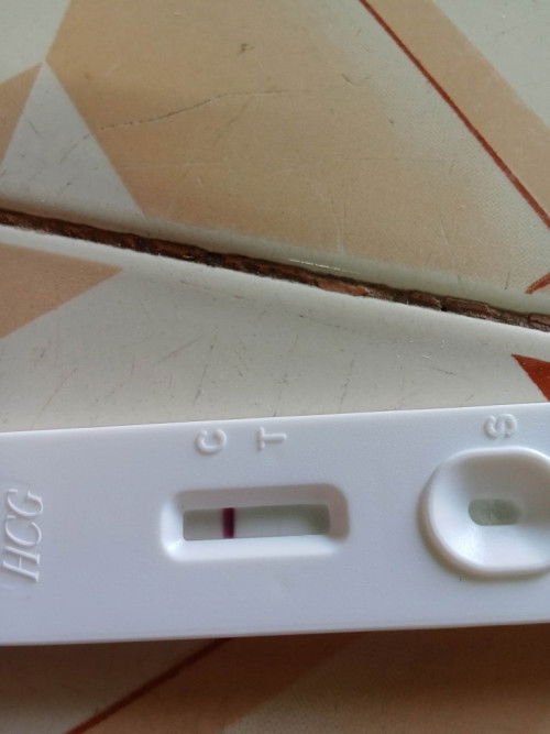 ตรวจแล้วขึ้นจางมากแบบนี้จะท้องไหมคะ