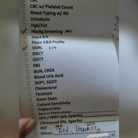 Laboratory test