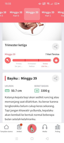 39 weeks belum lahiran