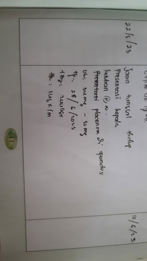 Plasenta letak rendah