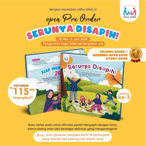 Buku Serunya Disapih cetakan ketiga