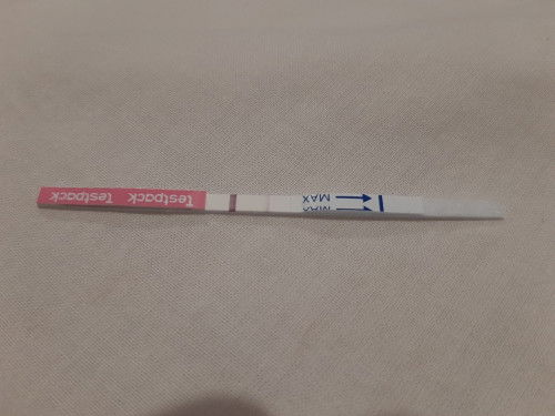 Testpack samar telat 6 hari