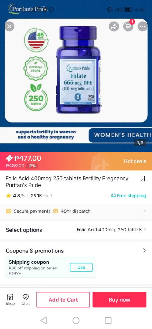 Ok kya tong Folic acid?