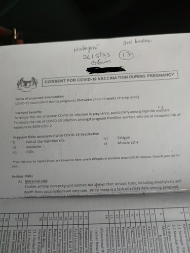 Vaksin ibu mengandung, kkia kata wajib ambil